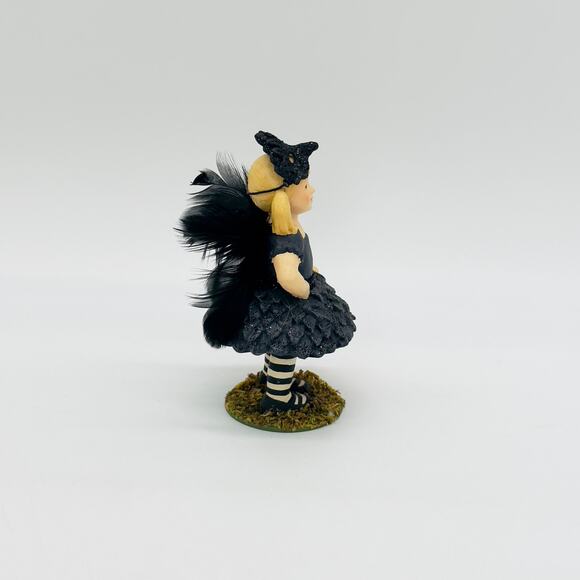 Bethany Lowe Crow Hazel Girl In Halloween Costume Figurine NEW - Picture 8 of 8